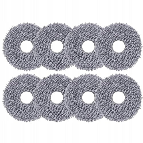8 PCS DRY CLEANING MOP CLOTHS ROBOROCK ACCESSORIES