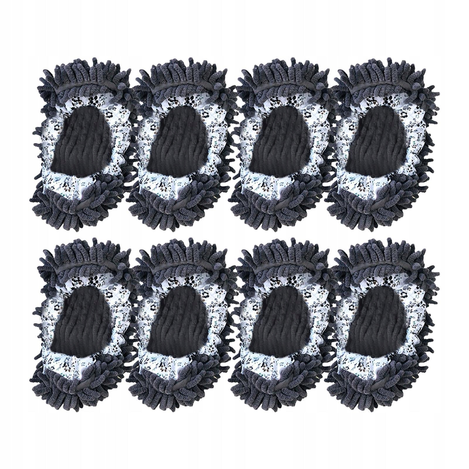 8 Pieces Mop Slippers Washable for Floor Cleaning,Reusable,Dusting Mop