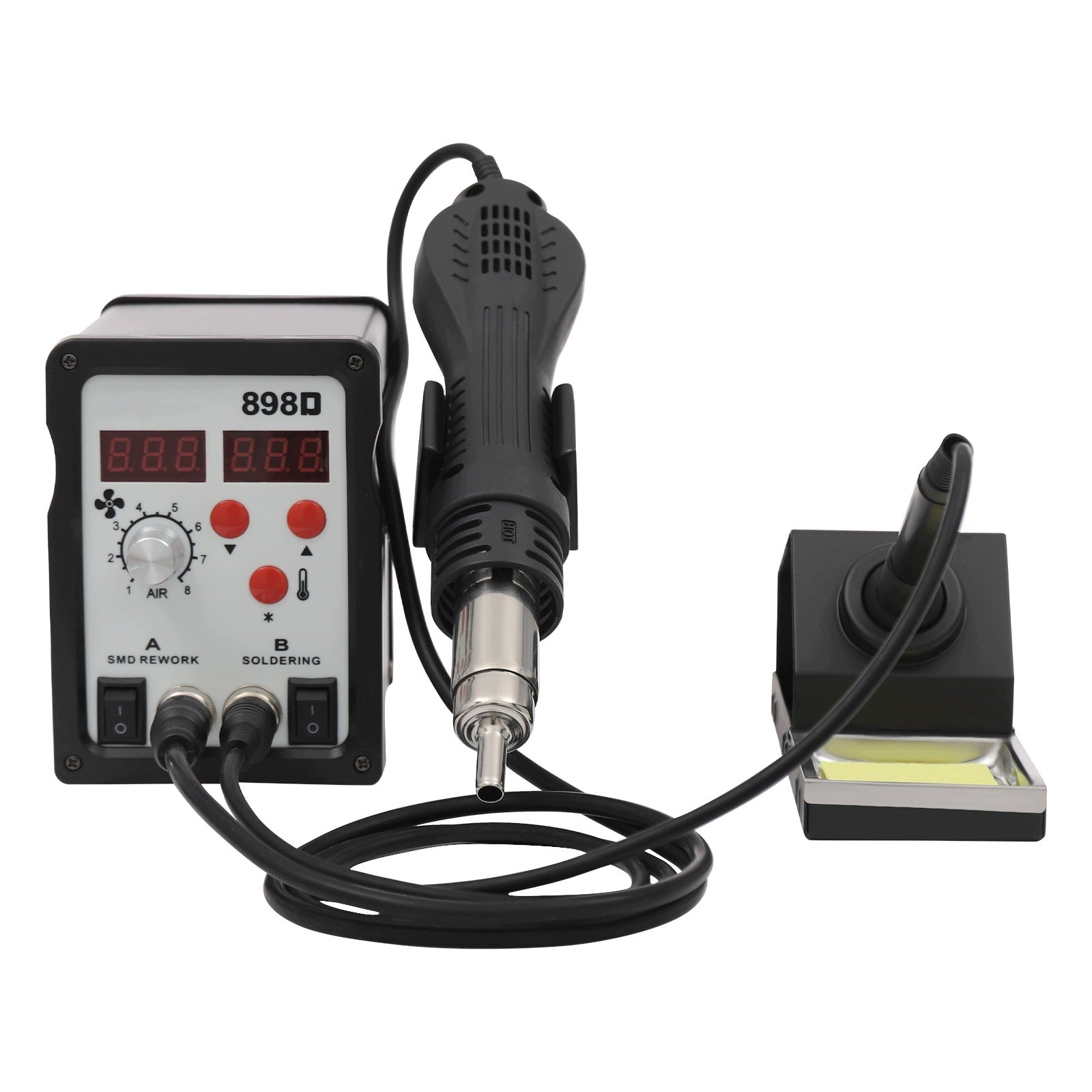 8 Speed 750W LED Display Rework Soldering Station