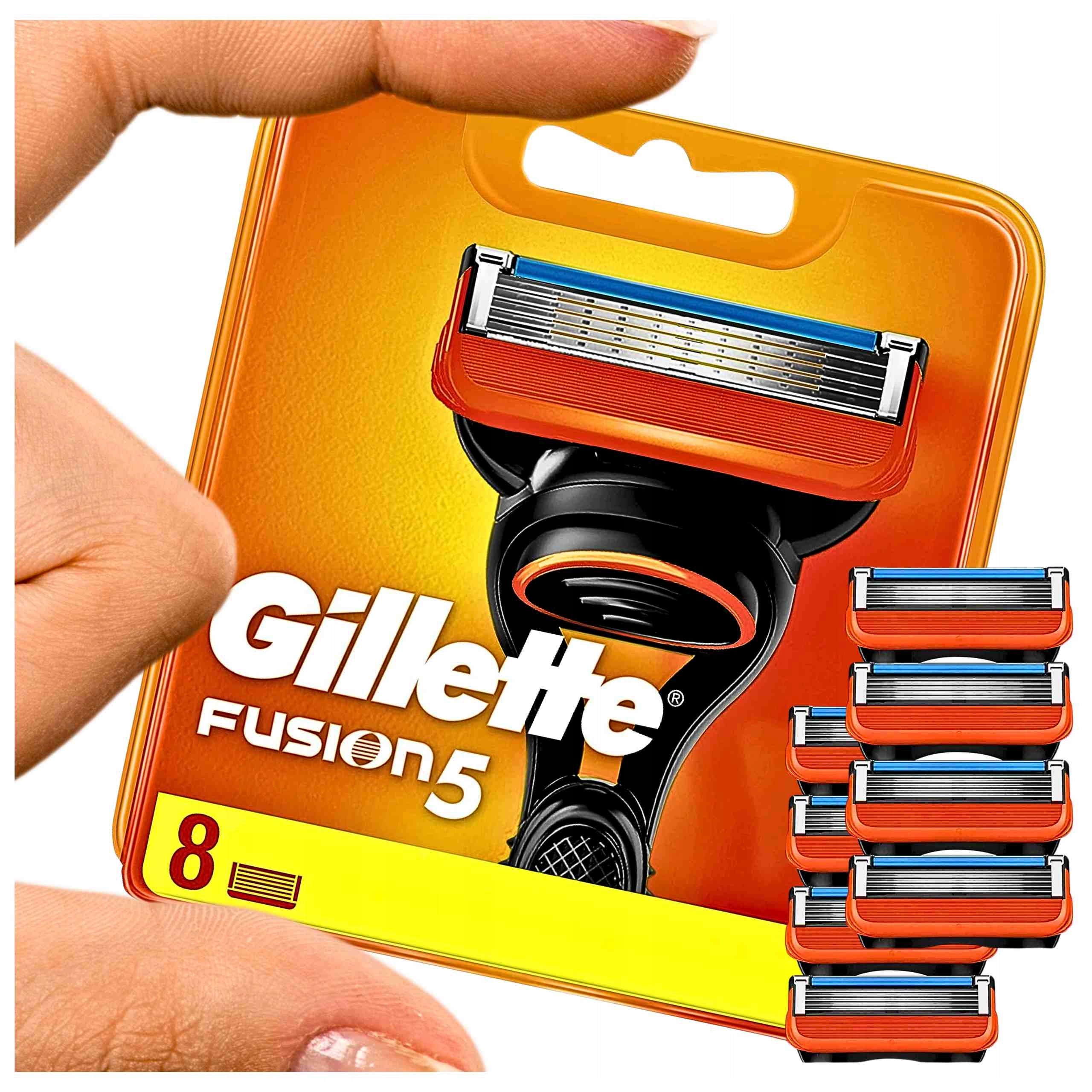 Skutimosi galvutės Gillette Fusion 5 vyrams, 8 vnt.