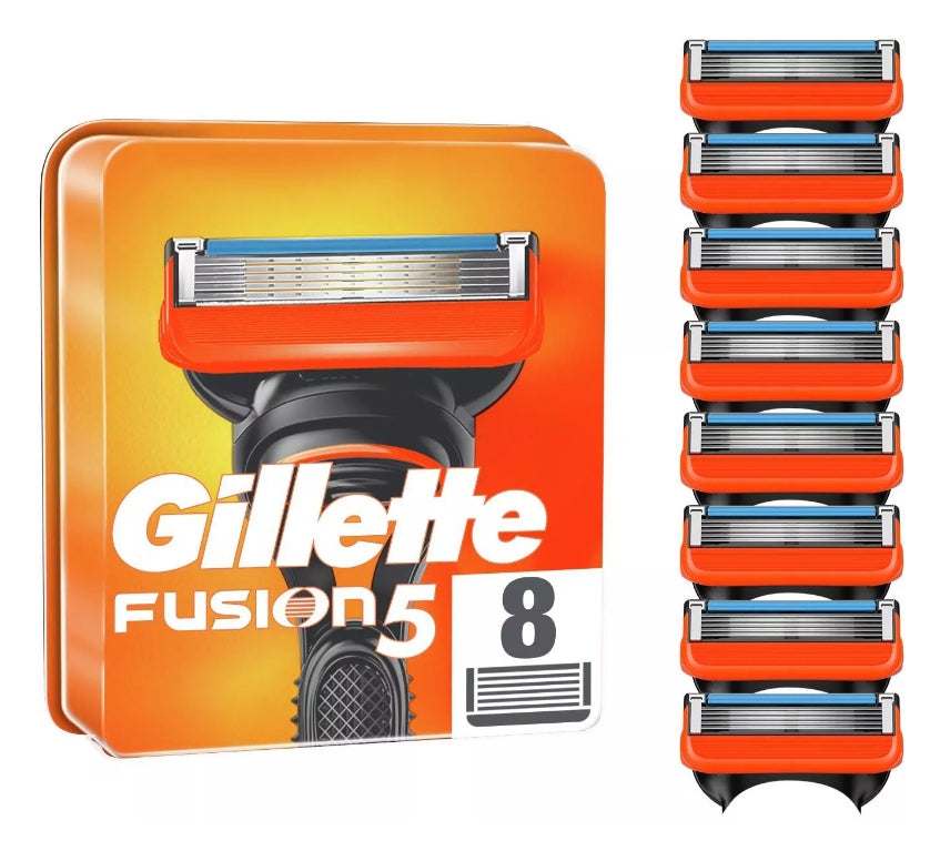 Skutimosi galvutės Gillette Fusion 5 vyrams, 8 vnt.