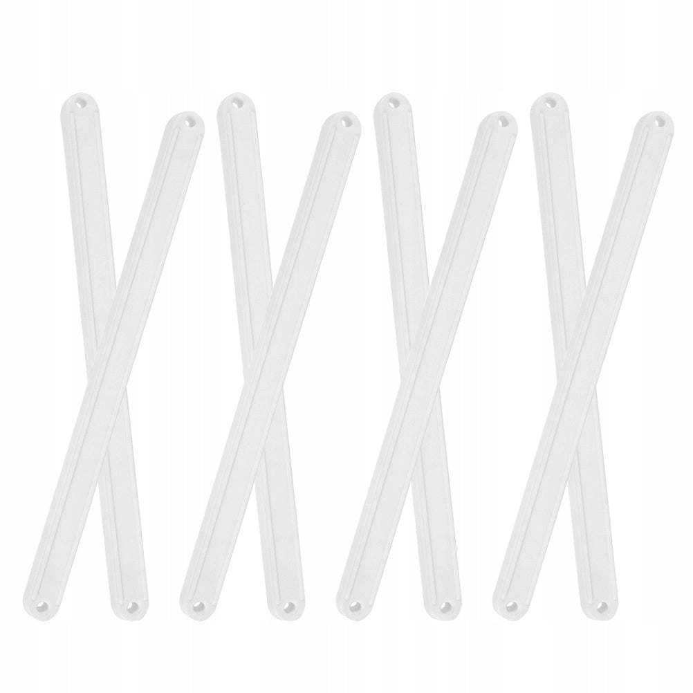 8 pcs drawer slides, furniture guides, plastic guides for Color white
