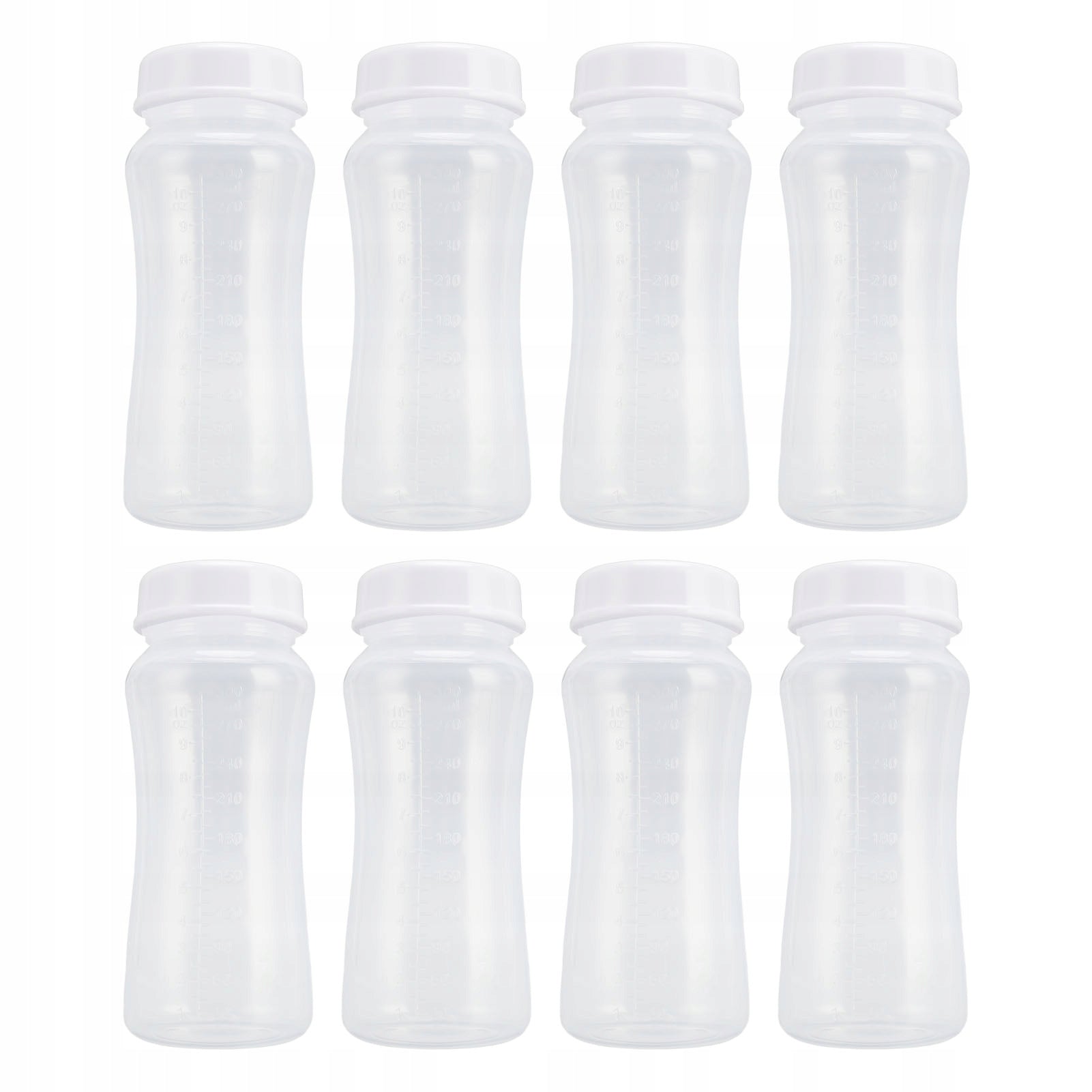 8 pcs milk storage bottles 5 cm wide neck, tight N6
