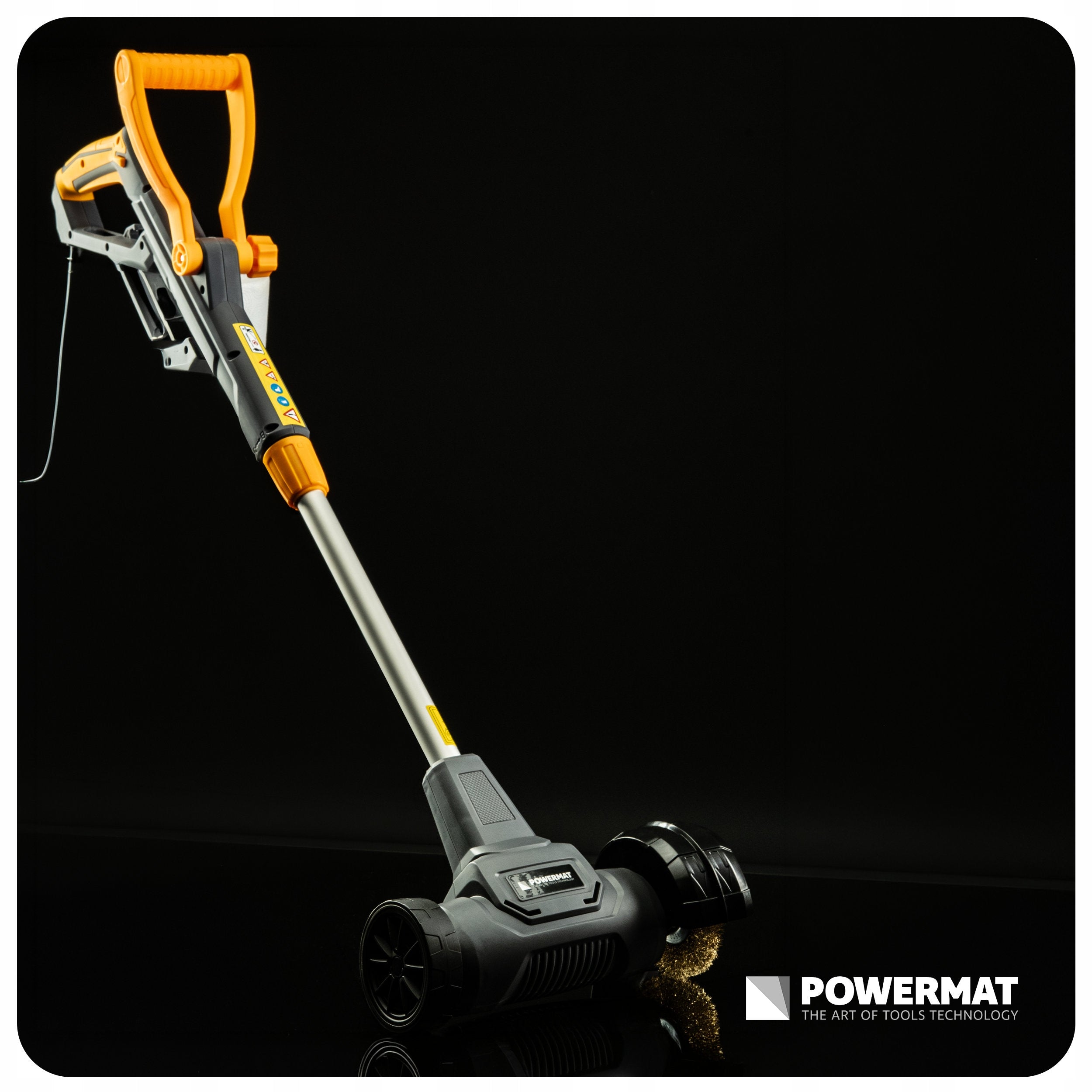 800W ELECTRIC TELESCOPIC EDGER FOR LAWN CUBE 2 BRUSHES Brand Powermat