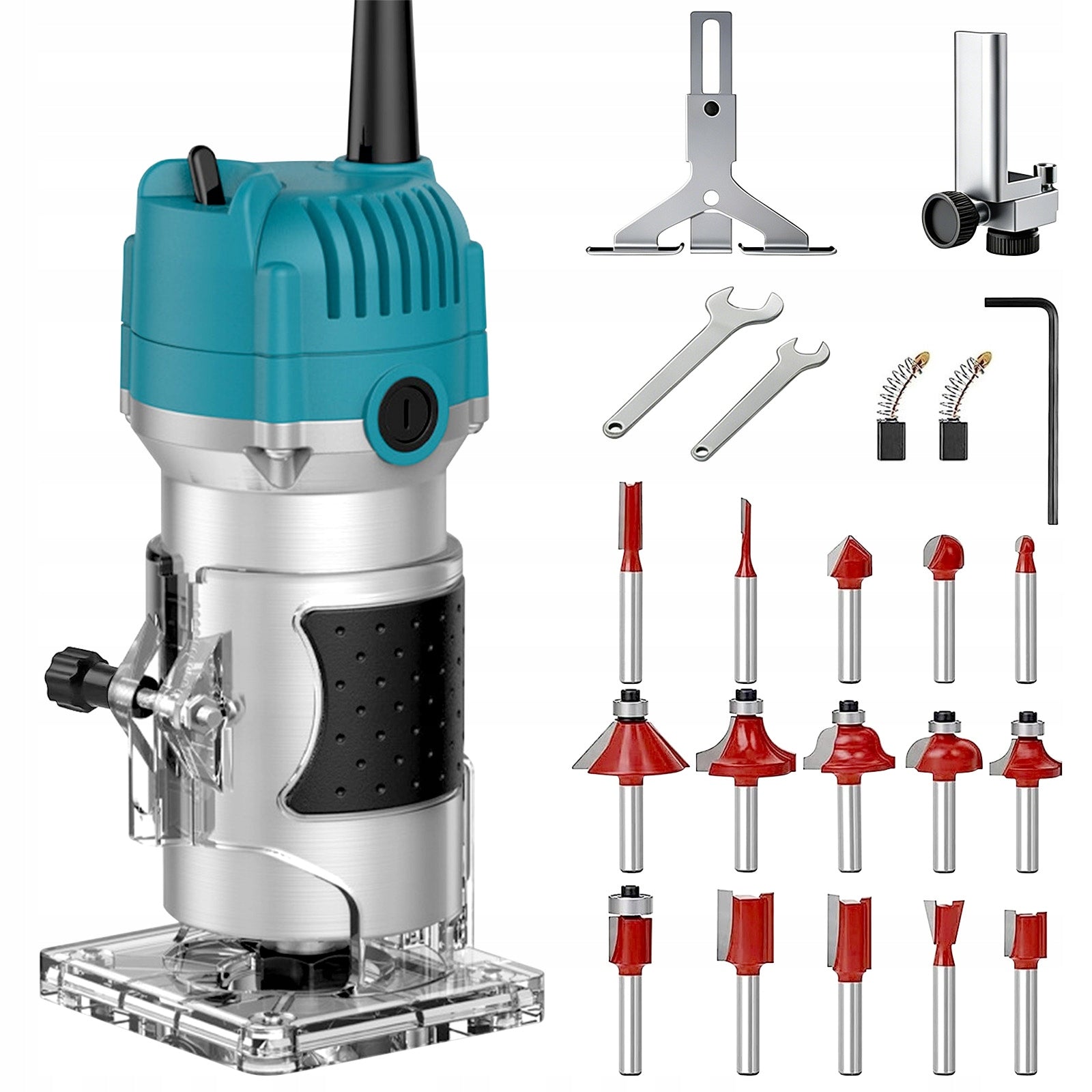 800W Wood Router, 220V, 30,000 RPM, Electric Spindle Milling Machine