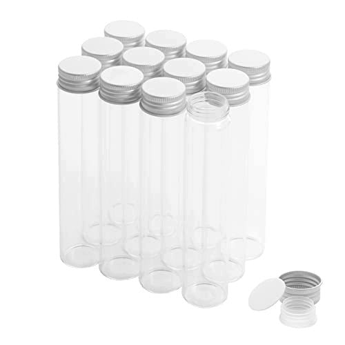 80ML LABORATORY BOROSILICATE GLASS TUBES SET OF 12PCS Brand no brand