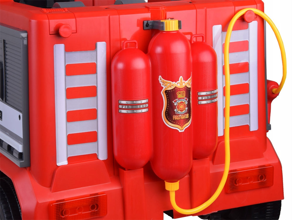Auto fire brigade fire truck battery operated rocking PA0316