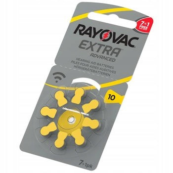 80x EXTR Hearing Aid Batteries RAYOVAC 10 Medical device type accessories for a medical device or a product without an intended medical purpose