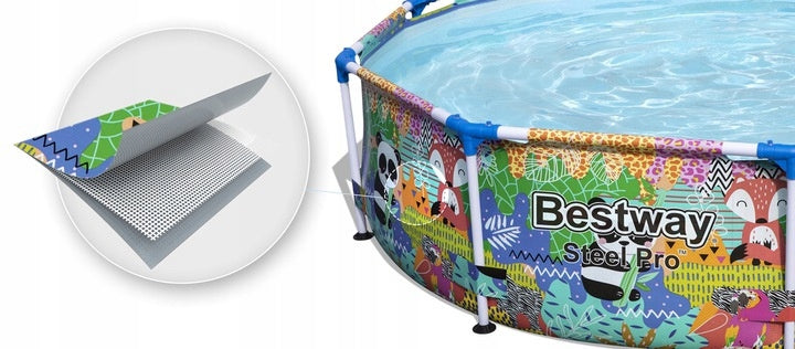 84644 Frame pool Bestway Steel Pro 274 x 66 cm 3221 l Kind frame