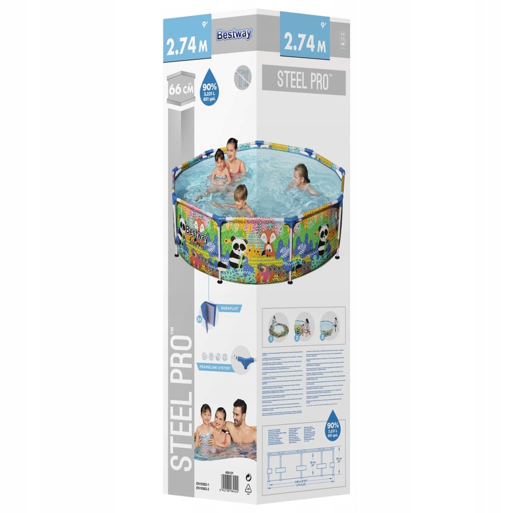 84644 Frame pool Bestway Steel Pro 274 x 66 cm 3221 l Manufacturer code 6942138984422