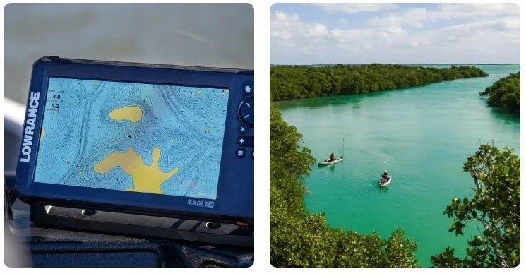 Echolotas LOWRANCE EAGLE 5 SplitShot HD