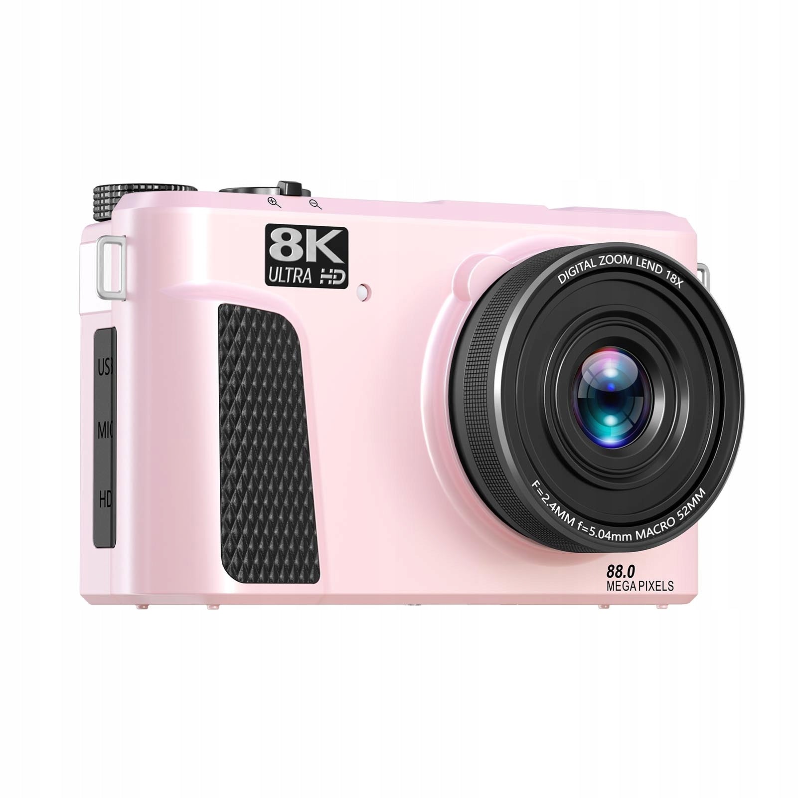 8K 88MP Digital Camera 18X Zoom Autofocus WiFi Travel with 3 7X Brand no brand