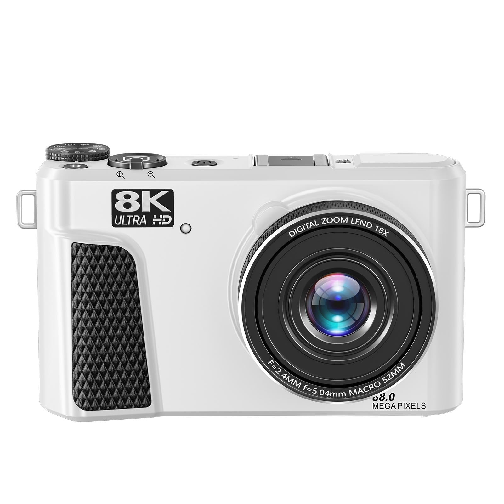 8K 88MP Digital Camera 18x Zoom Auto Focus WiFi Travel Camera with 5D