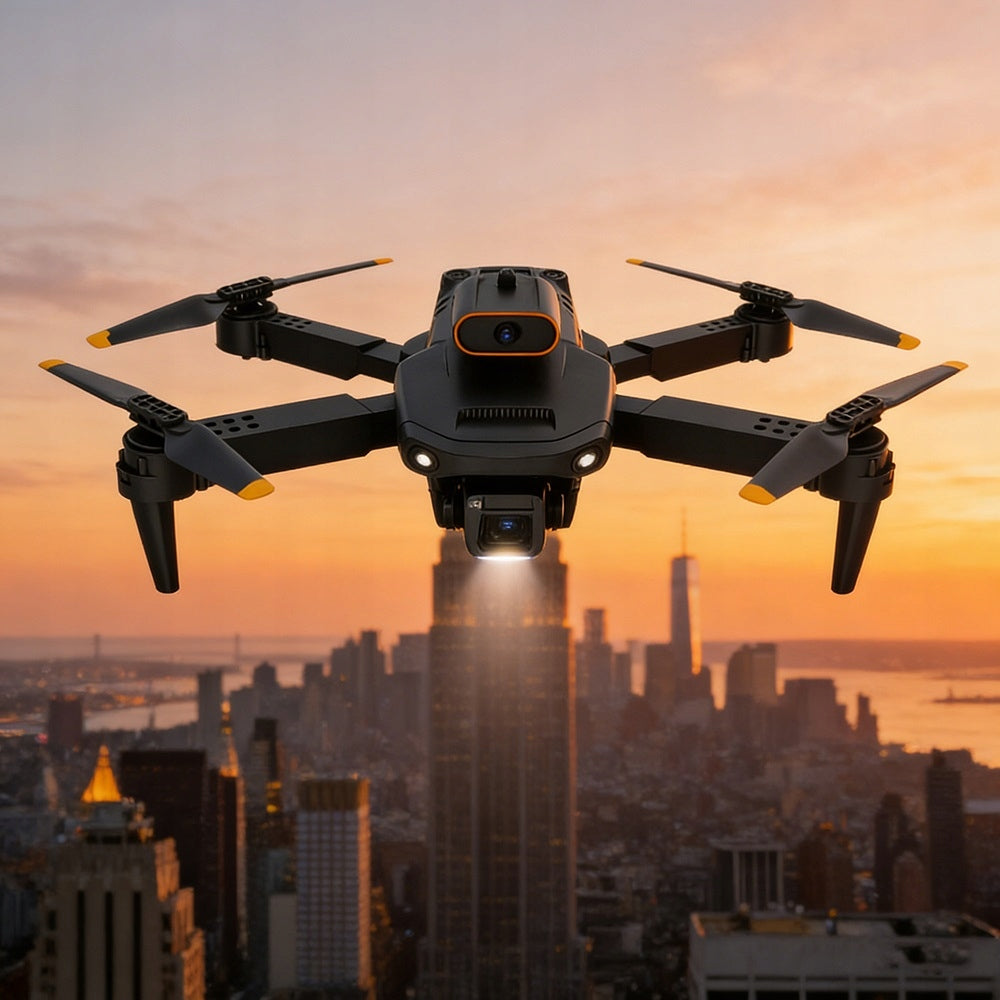 8K HD Dual Camera Drones, Quadcopter With Rotation/Tipping Function Flight time 45 min