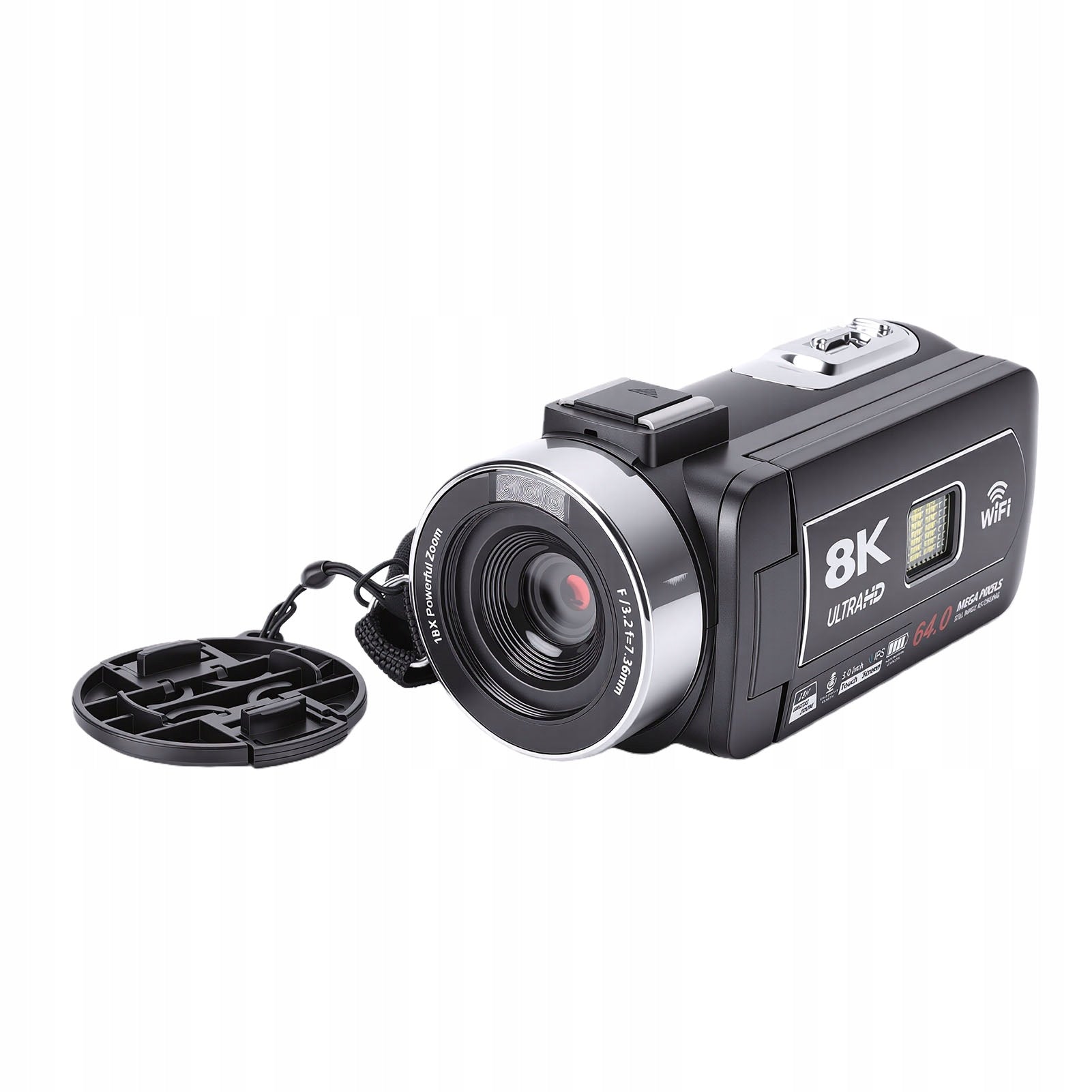 8K Video Camera 3 Inch Touch Screen 18x Digital Zoom R4 Brand no brand