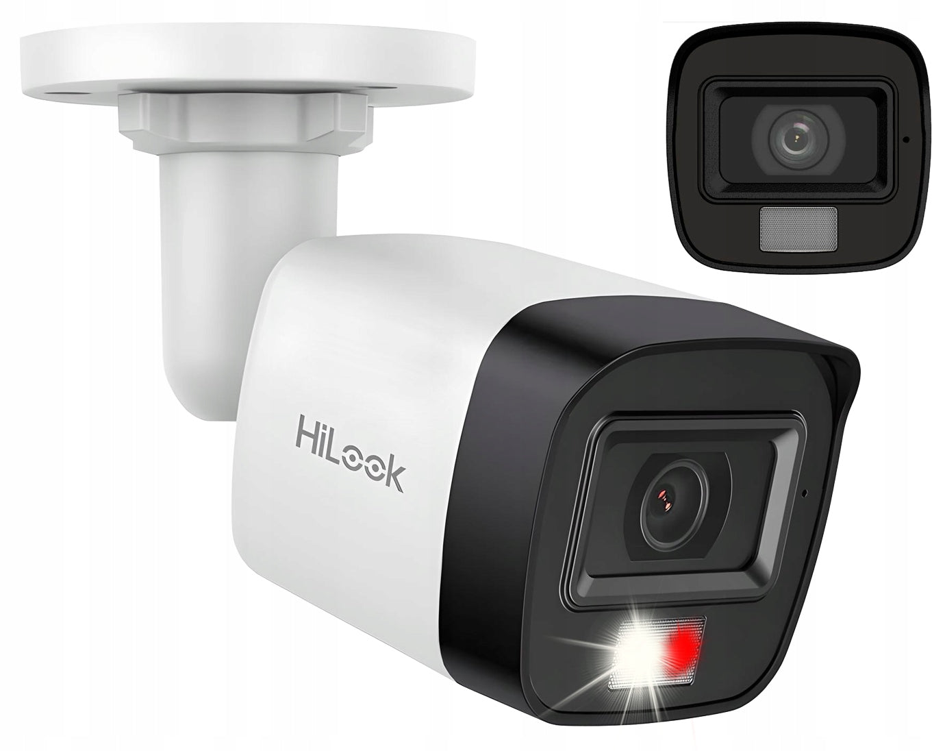 8Mpx 4K Analog HiLook Camera Hikvision TVI CVI AHD Outdoor IR + LED