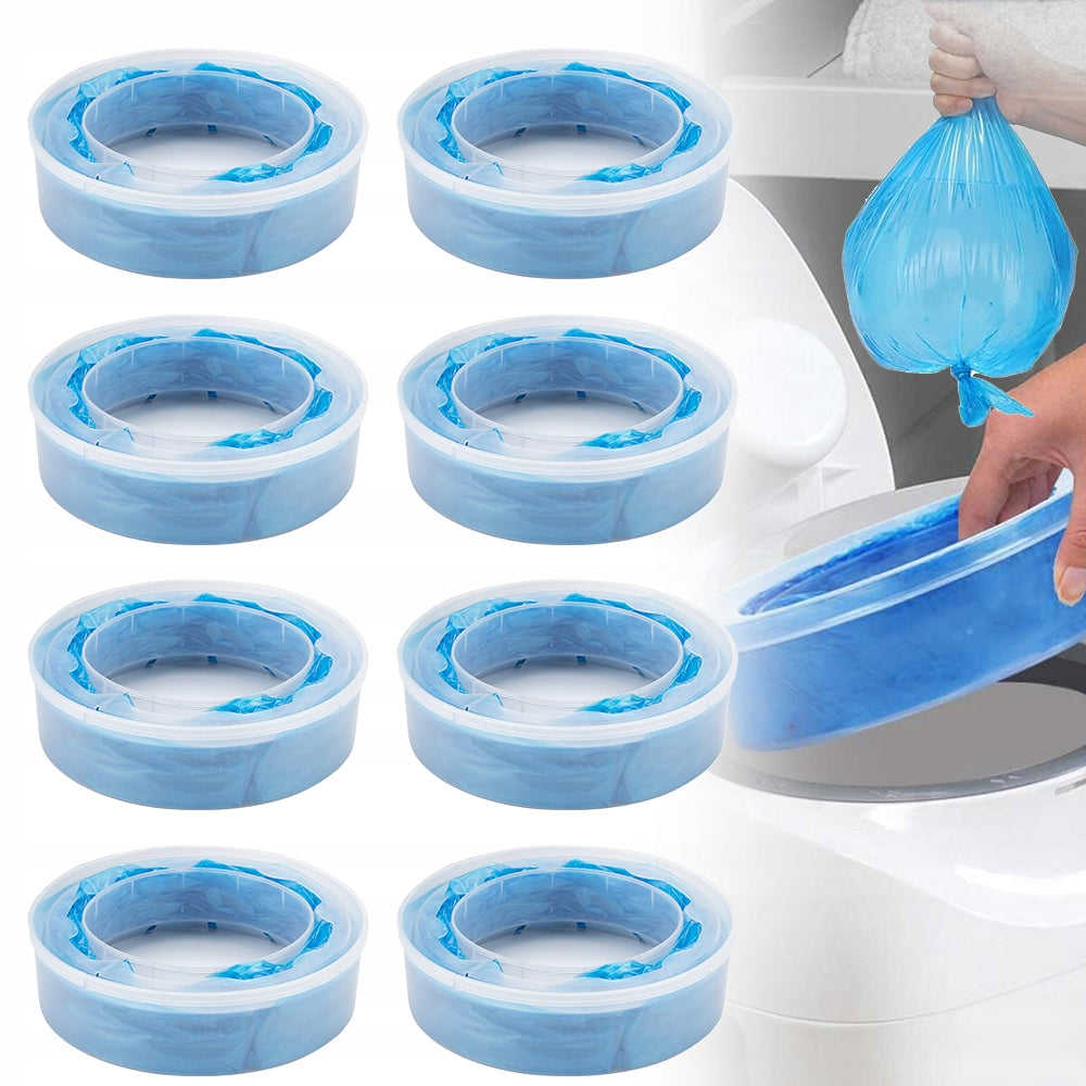 8PCS FOR ANGELCARE REFILLS CARTRIDGE FOR DIAPER CONTAINER BAGS