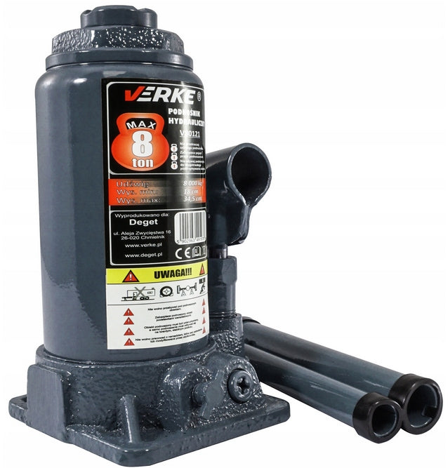 8T JACK HYDRAULIC JACK FROG BOLLARD Brand Verke