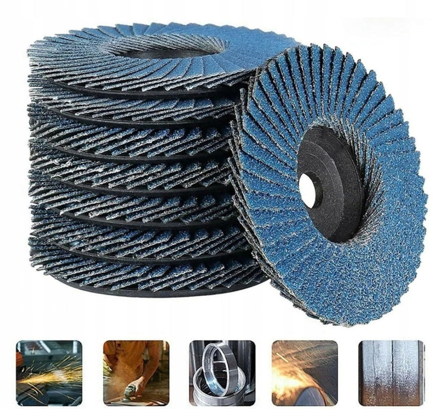 8X 76 MM LAMELLA LEAF DISC FOR GRINDING METAL ABRASIVE WOOD