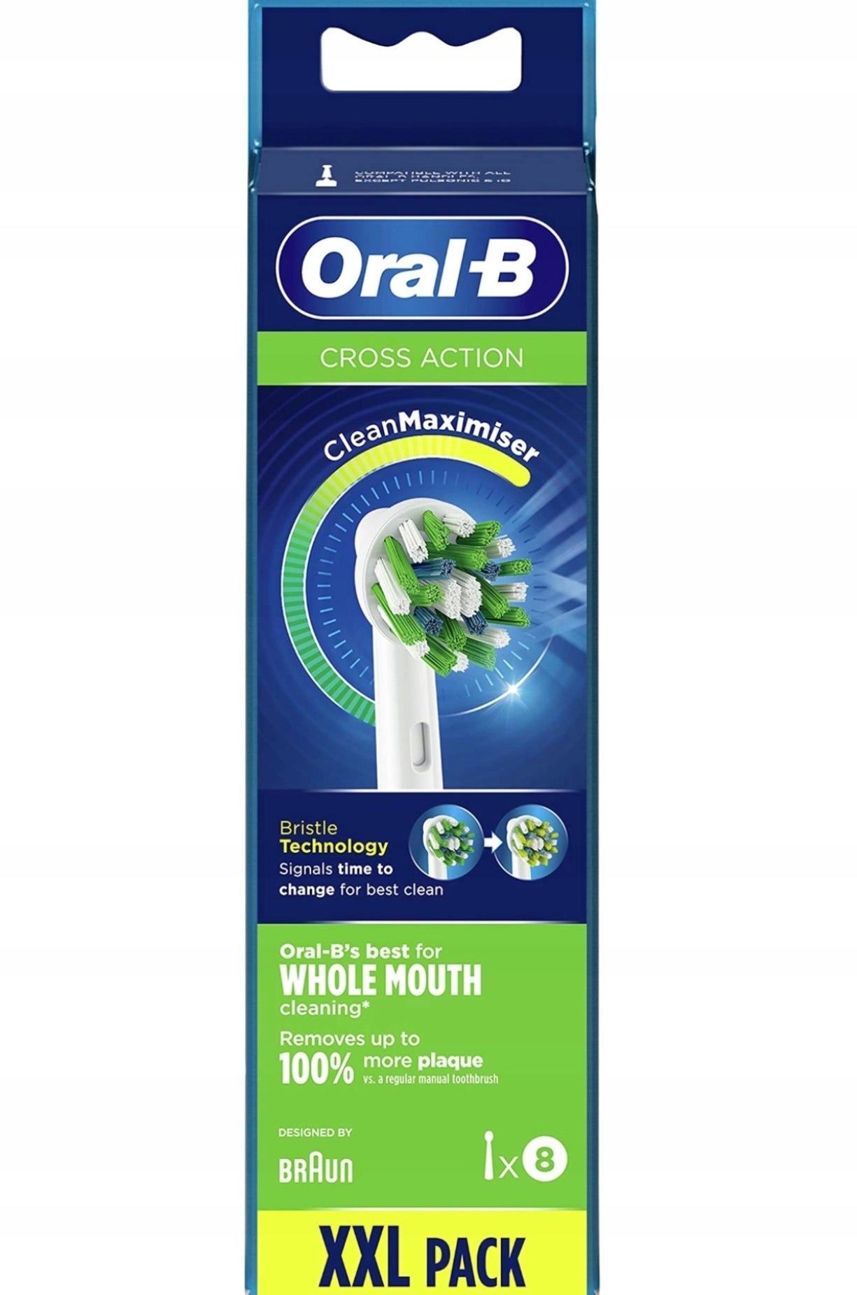8X ORAL-B Braun EB50 CROSS ACTION TIPS FOR ELECTRIC TOOTHBRUSH Brand no brand