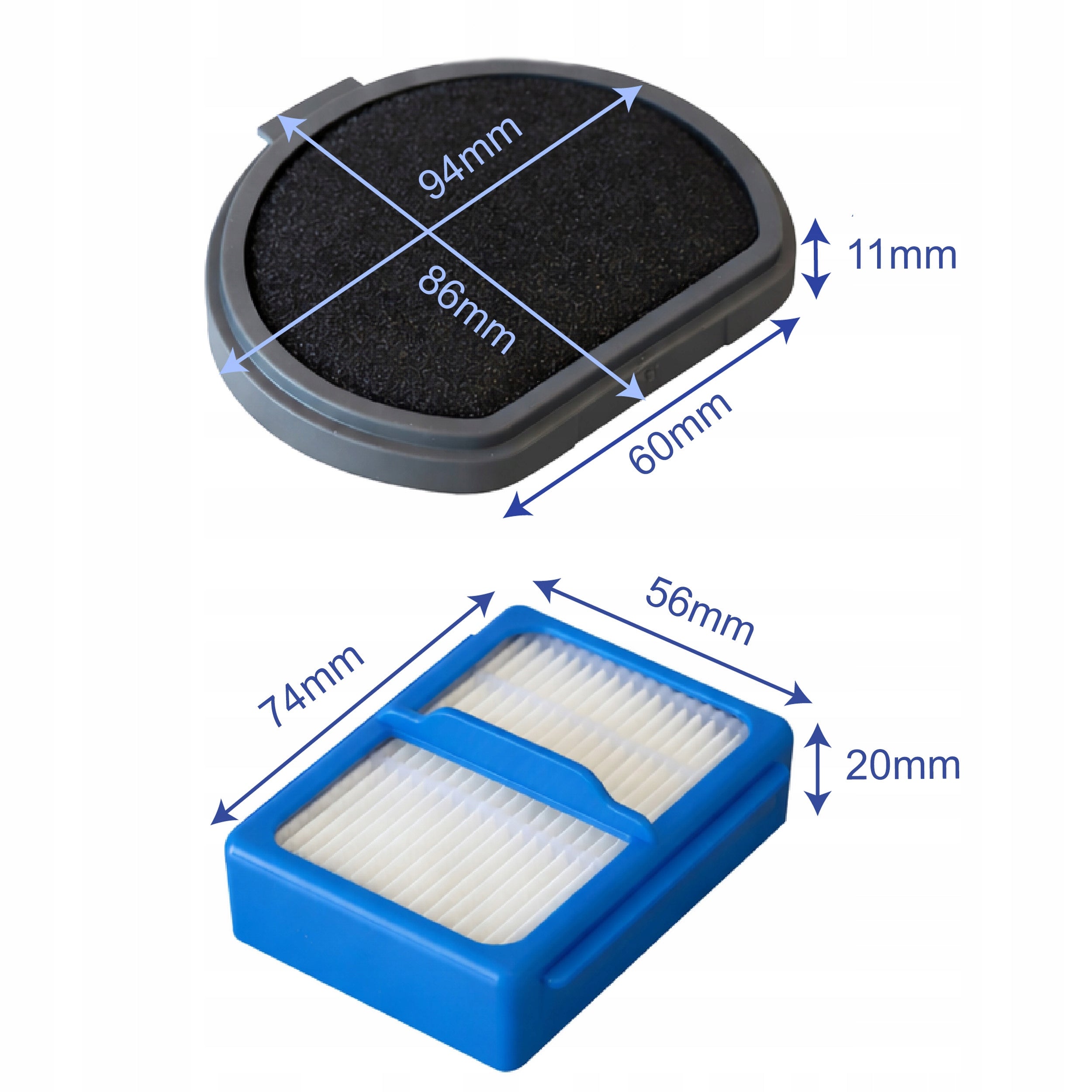 8x FILTER FOR ELECTROLUX VACUUM CLEANER PURE Q9 PQ91 PQ92 AEG QX9-1 SET OF 8 Vacuum cleaner brand AEG Electrolux
