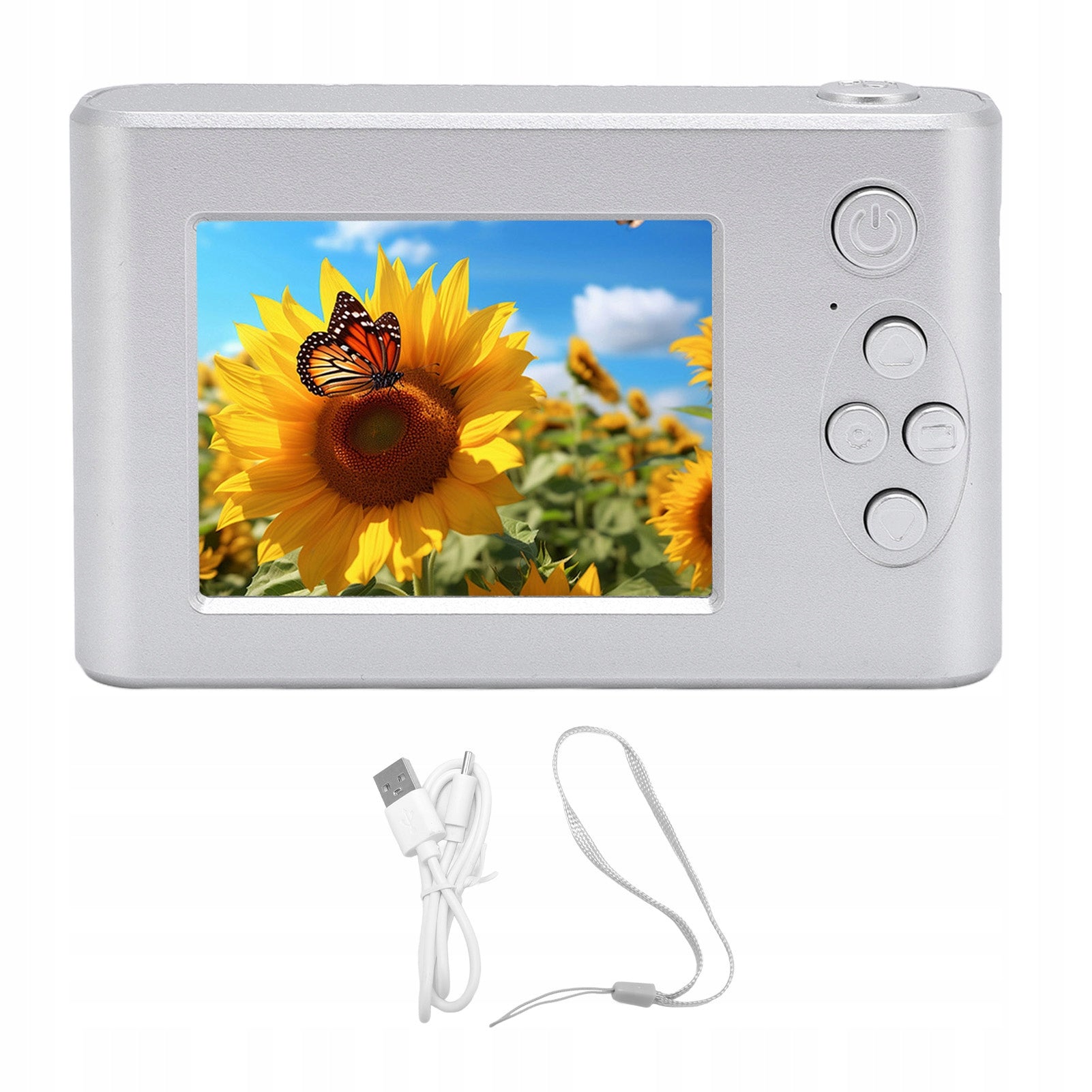8x Zoom Digital Camera 48MP 1080P 2,4 Inch IPS Anti Shake Screen 38