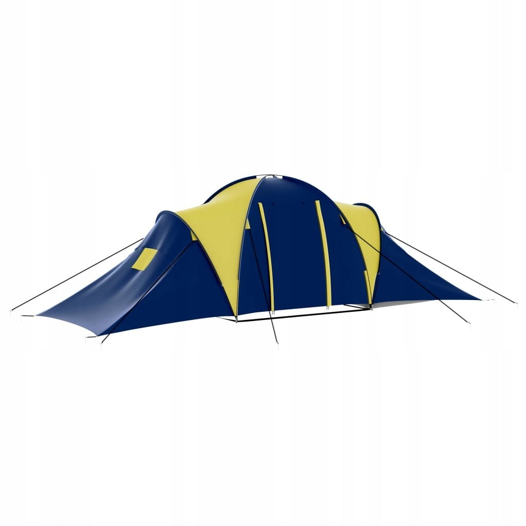 9-PERSON BLUE-YELLOW CAMPING TENT Manufacturer code 90413