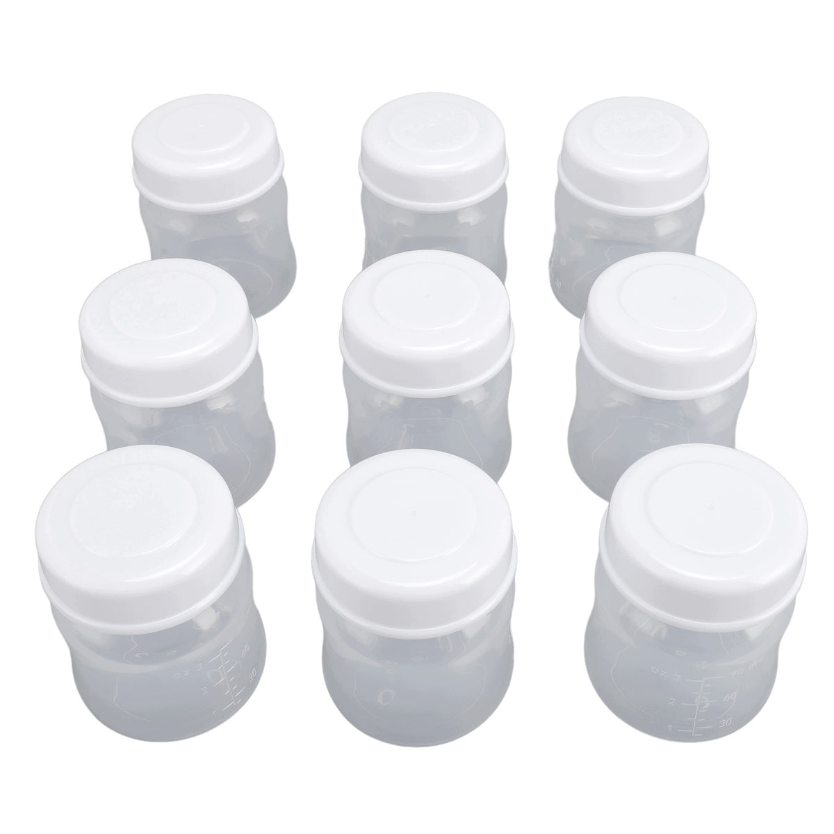 9 pcs 90ml Breast Milk Collection Bottle with Wide Neck GJ