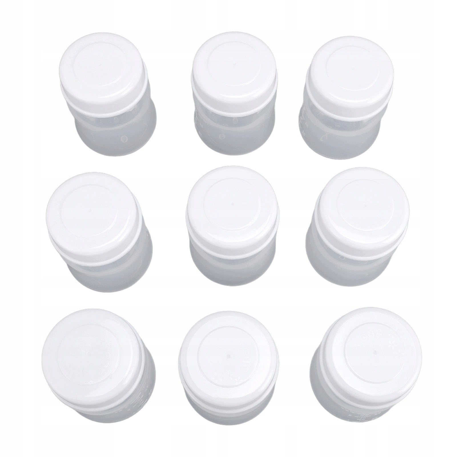 9 pcs 90ml Breast Milk Collection Bottle with Wide Neck GU Medical device no