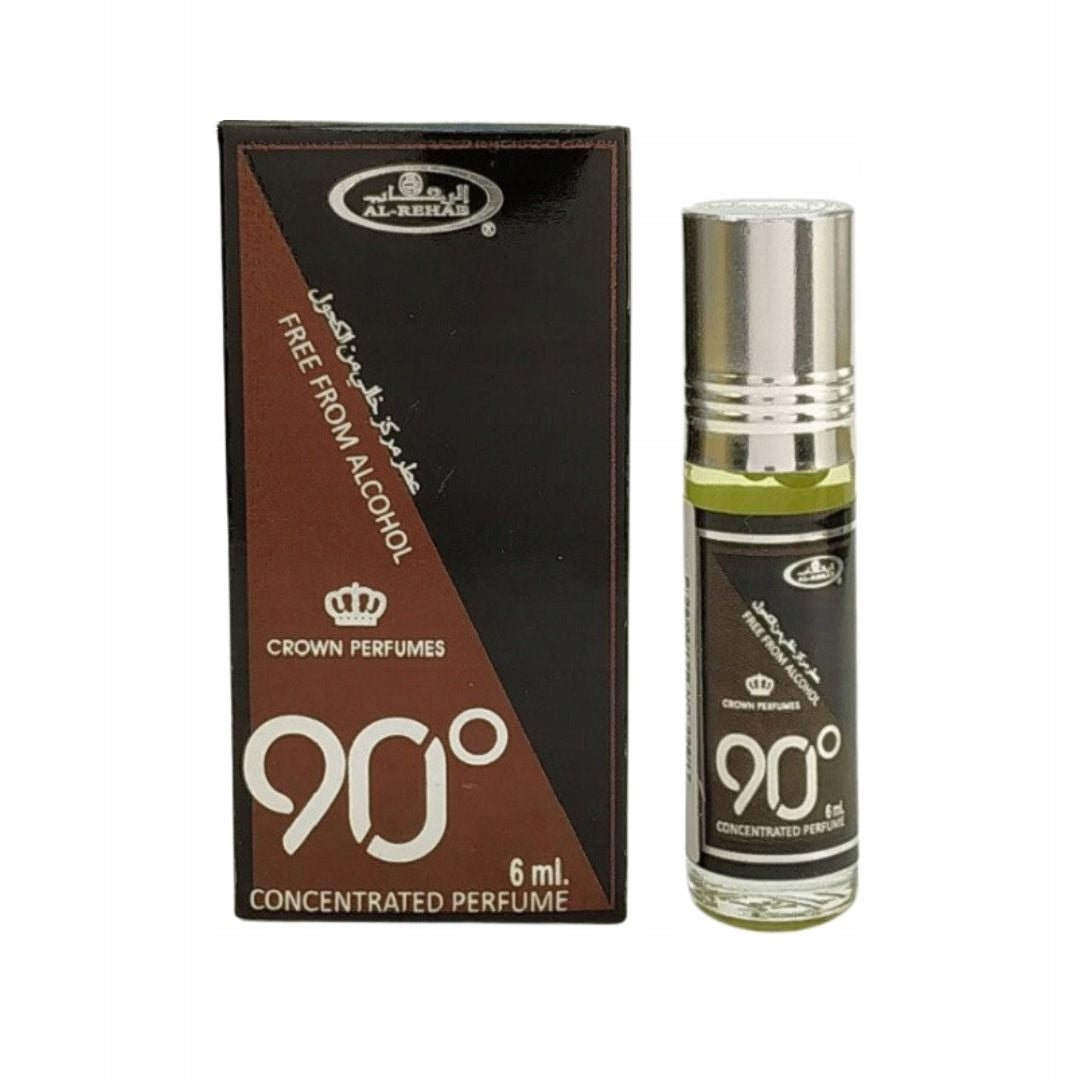 " 90°" PERFUME IN OIL MEN'S FRESH WOODY AROMATIC 6 ML AL REHAB Manufacturer code 6291110098689