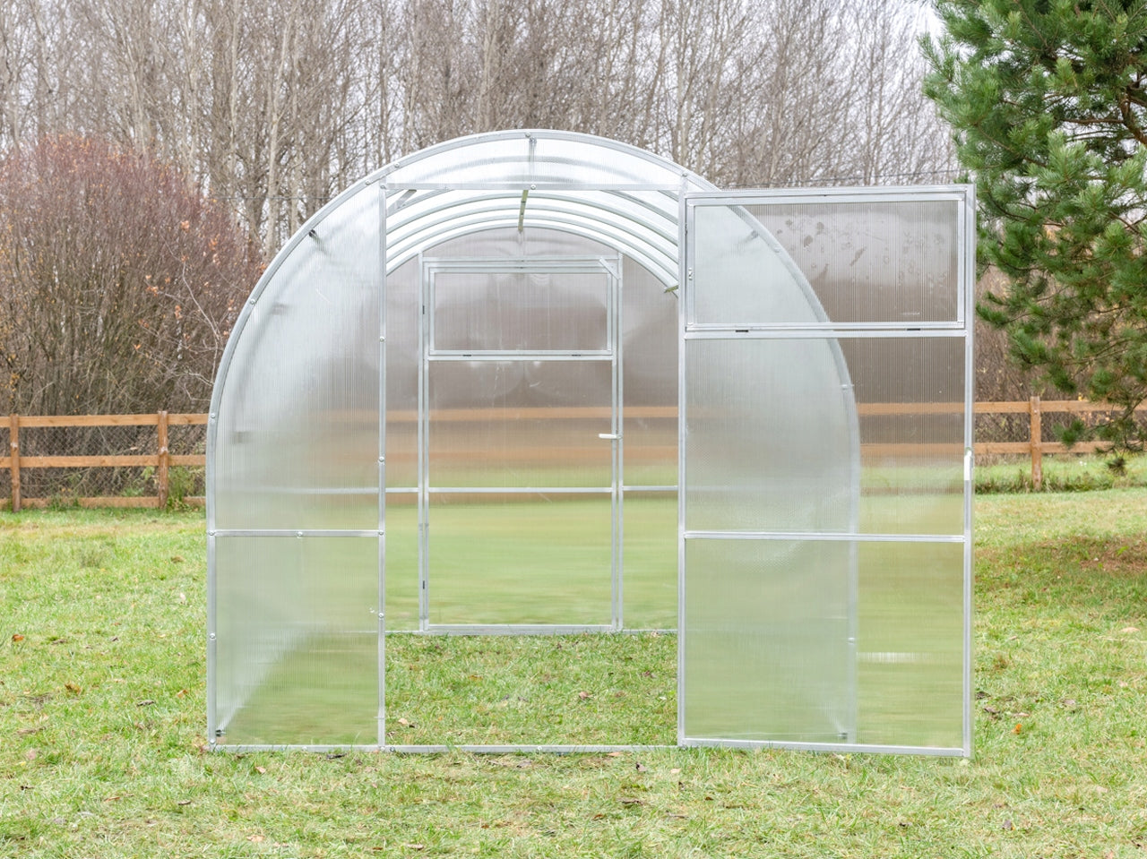 Šiltnamis Expert Tunnel Mini, 2x3 m, 6 mm, 20x20 cm rėmas