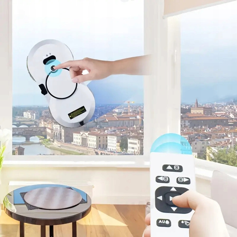 90W 5600PA INTELLIGENT WINDOW CLEANING ROBOT AUTOMATIC ANTI-FALL Packaging status original