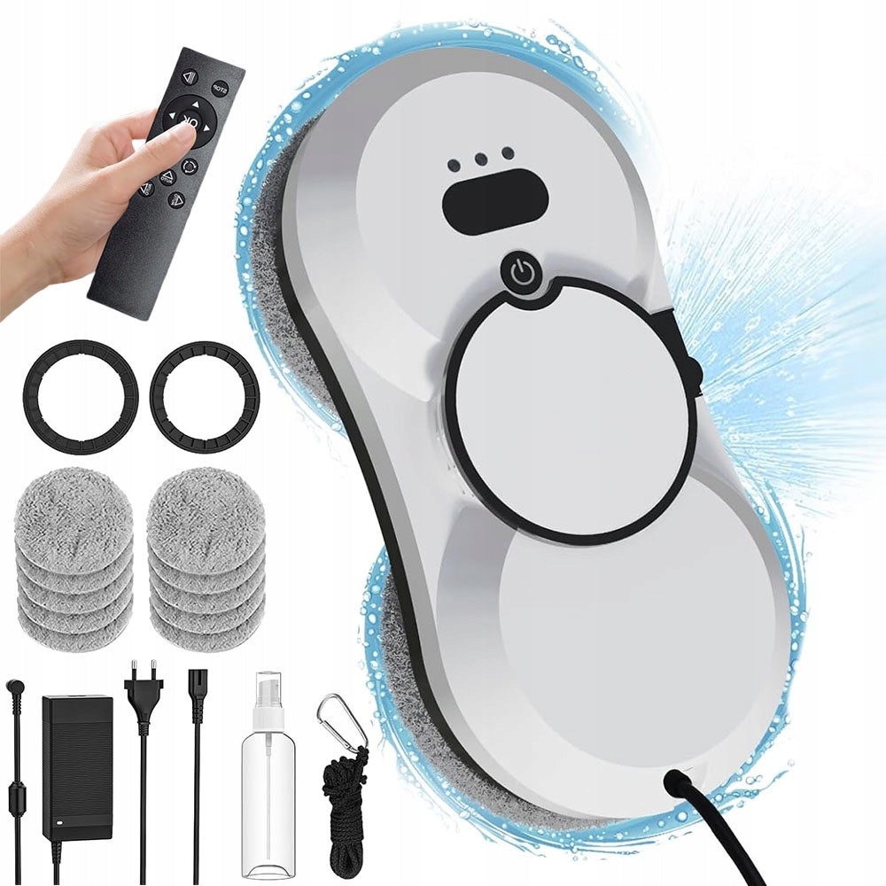 90W 5600PA INTELLIGENT WINDOW CLEANING ROBOT AUTOMATIC ANTI-FALL