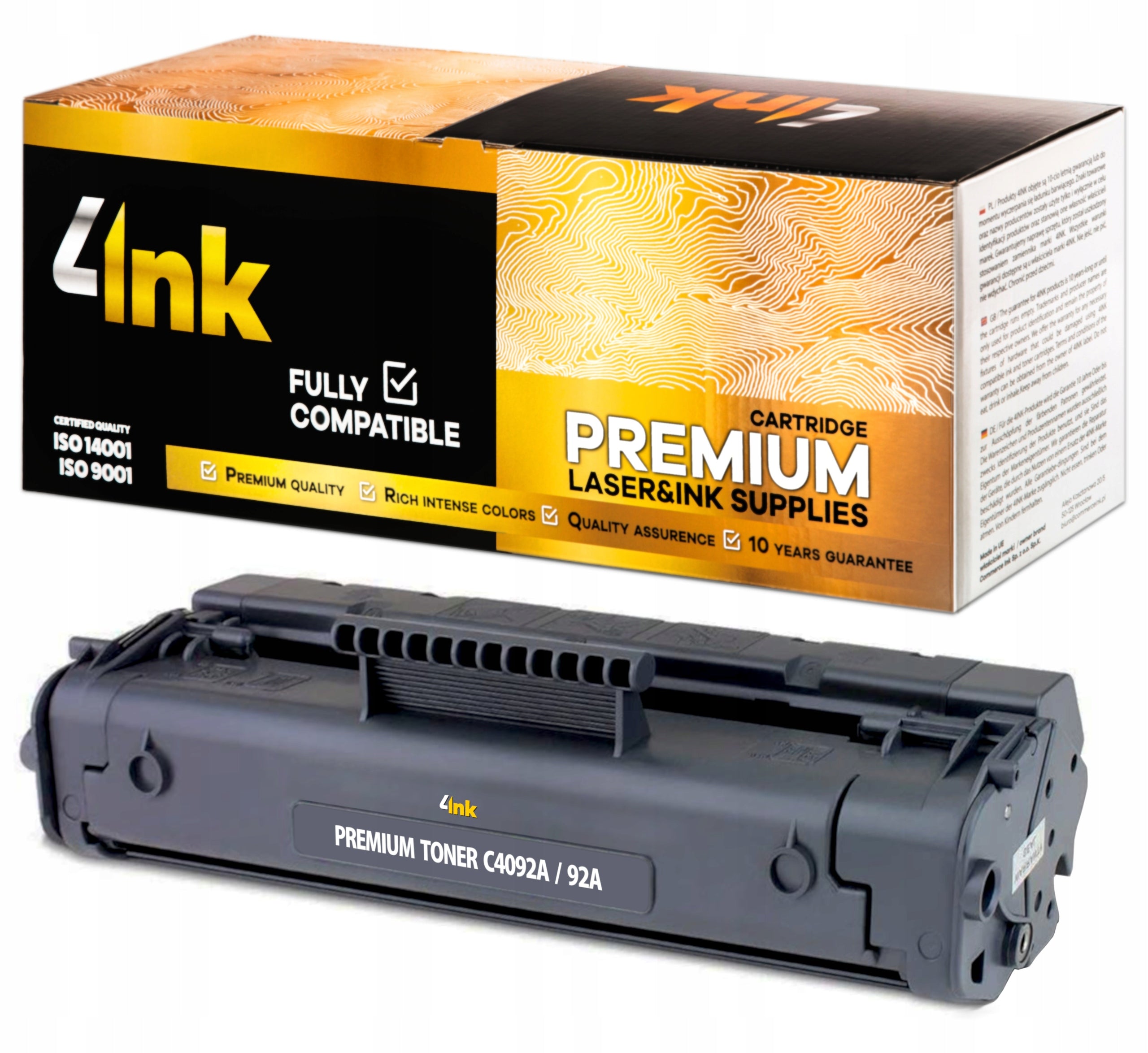 92A XL C4092A XL TONER CARTRIDGE FOR HP LASERJET 1100 3200