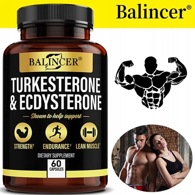 95% ecdysterone capsules – high potency, powerful muscle strength – 120 capsules Packaging status original