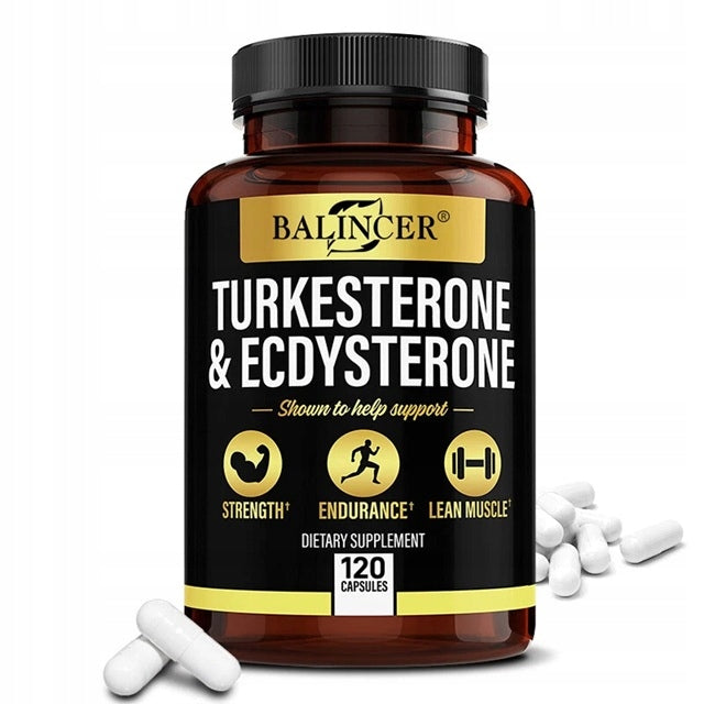 95% ecdysterone capsules – high potency, powerful muscle strength – 120 capsules