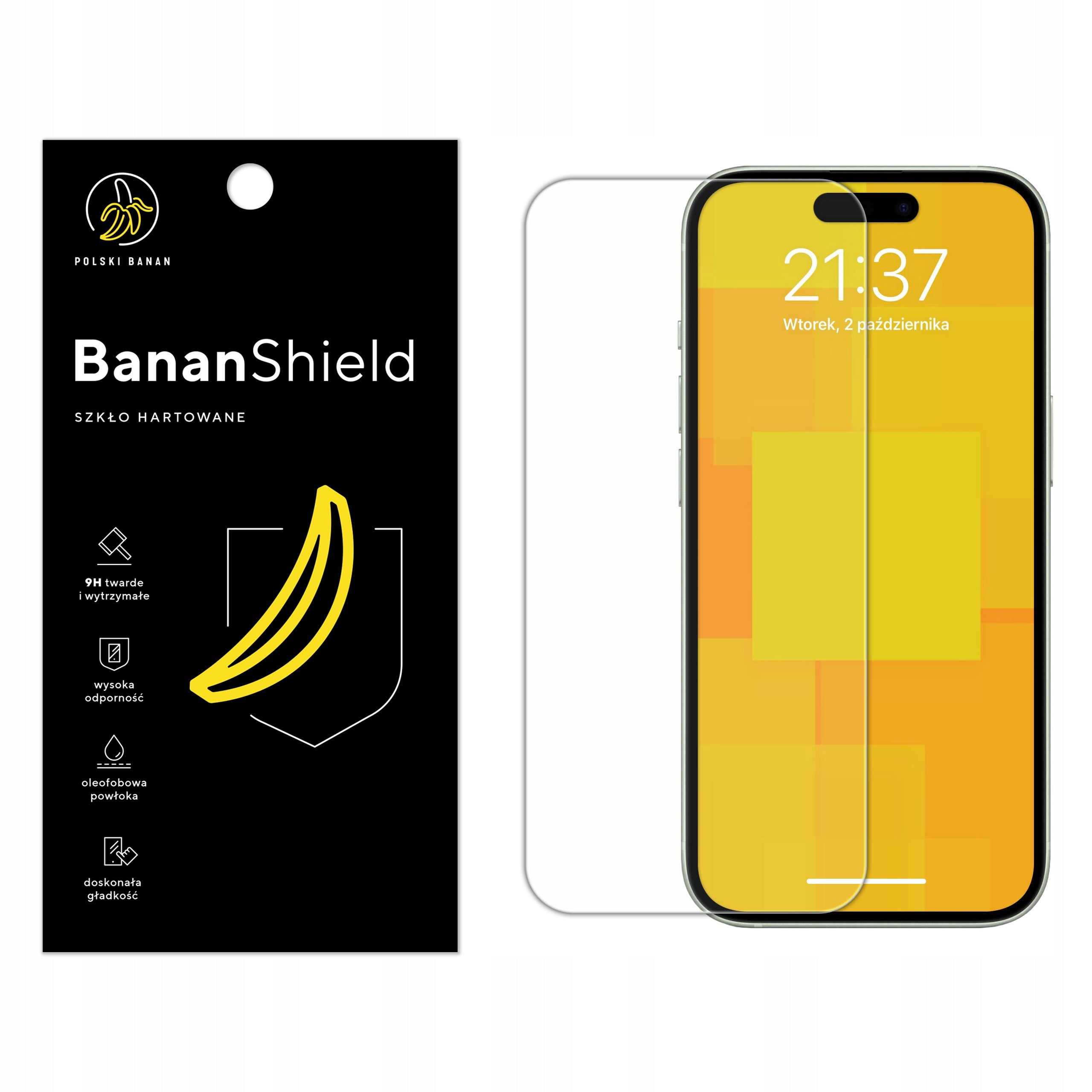 9H BananShield Tempered Glass for Apple iPhone 15 EAN (GTIN) 5904422960599