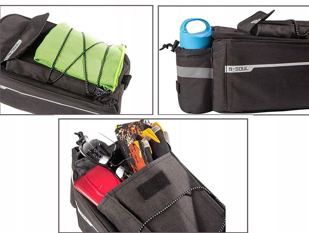 9L Thermal Bag for Bike Rack Black EAN (GTIN) 5905172210750