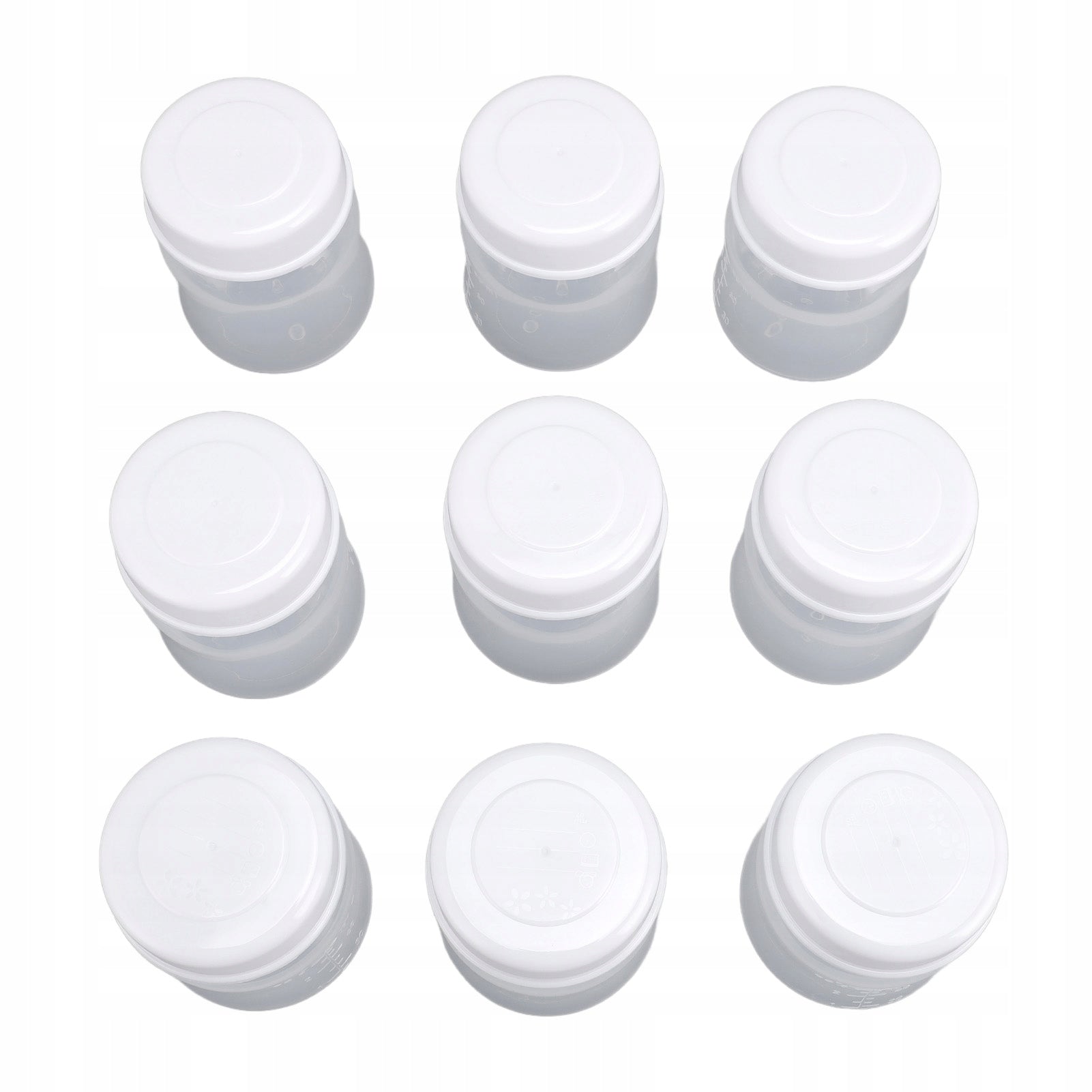 9PCS 90ml milk with bottle collection wide neck mother storage LD
