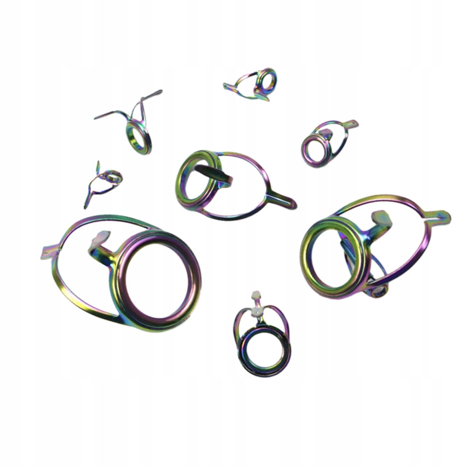9Pcs Stainless Steel Tip Repair Kit Fishing Rod Fishing Rod Guides EAN (GTIN) 6902758904170