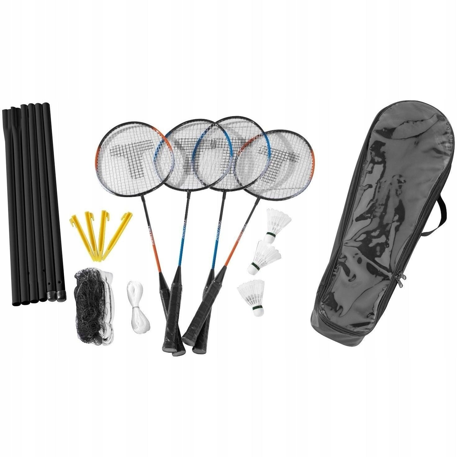 9in1 Badminton Net Racket Set