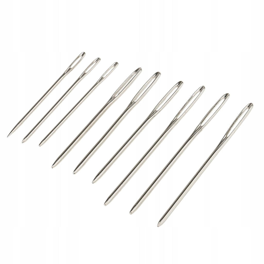 9pcs Large eye Blunt Stitching Needles Hand