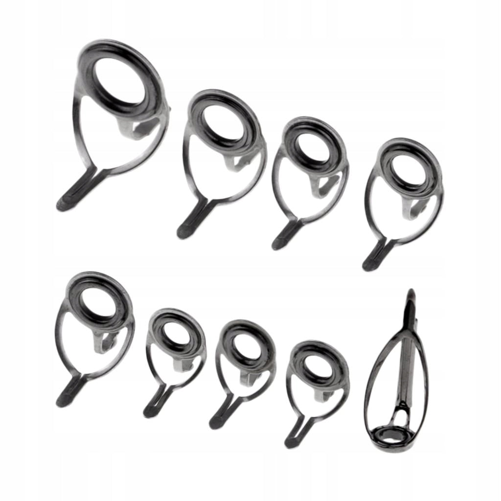 9pcs / set Repair Fishing Rod Guides