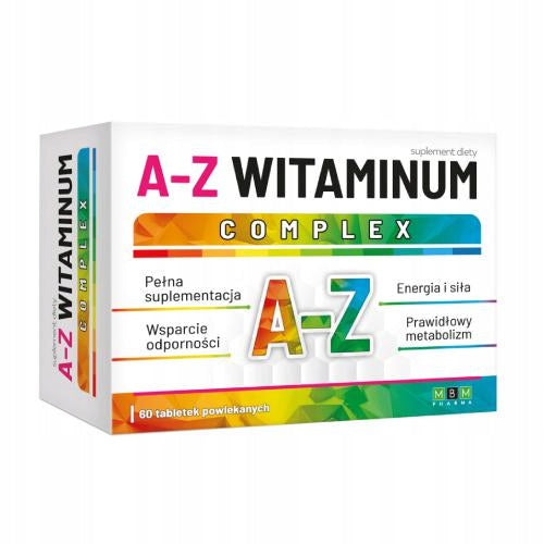 A-Z Witaminum Complex, vitamins and minerals, for immunity, 60 tablets