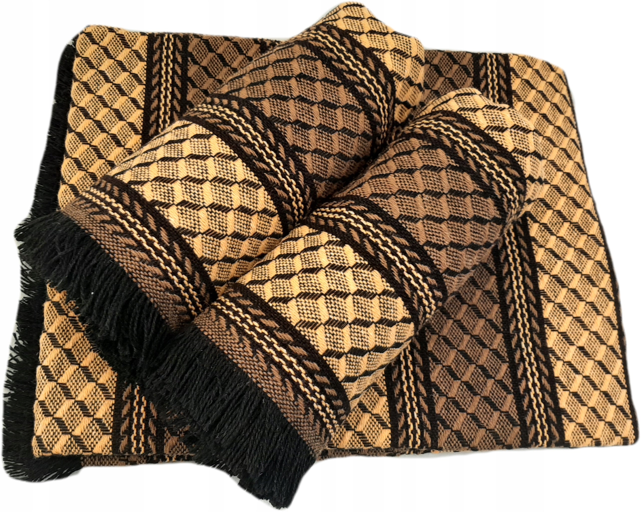 A set of bedspreads for sofas and armchairs bedspreads