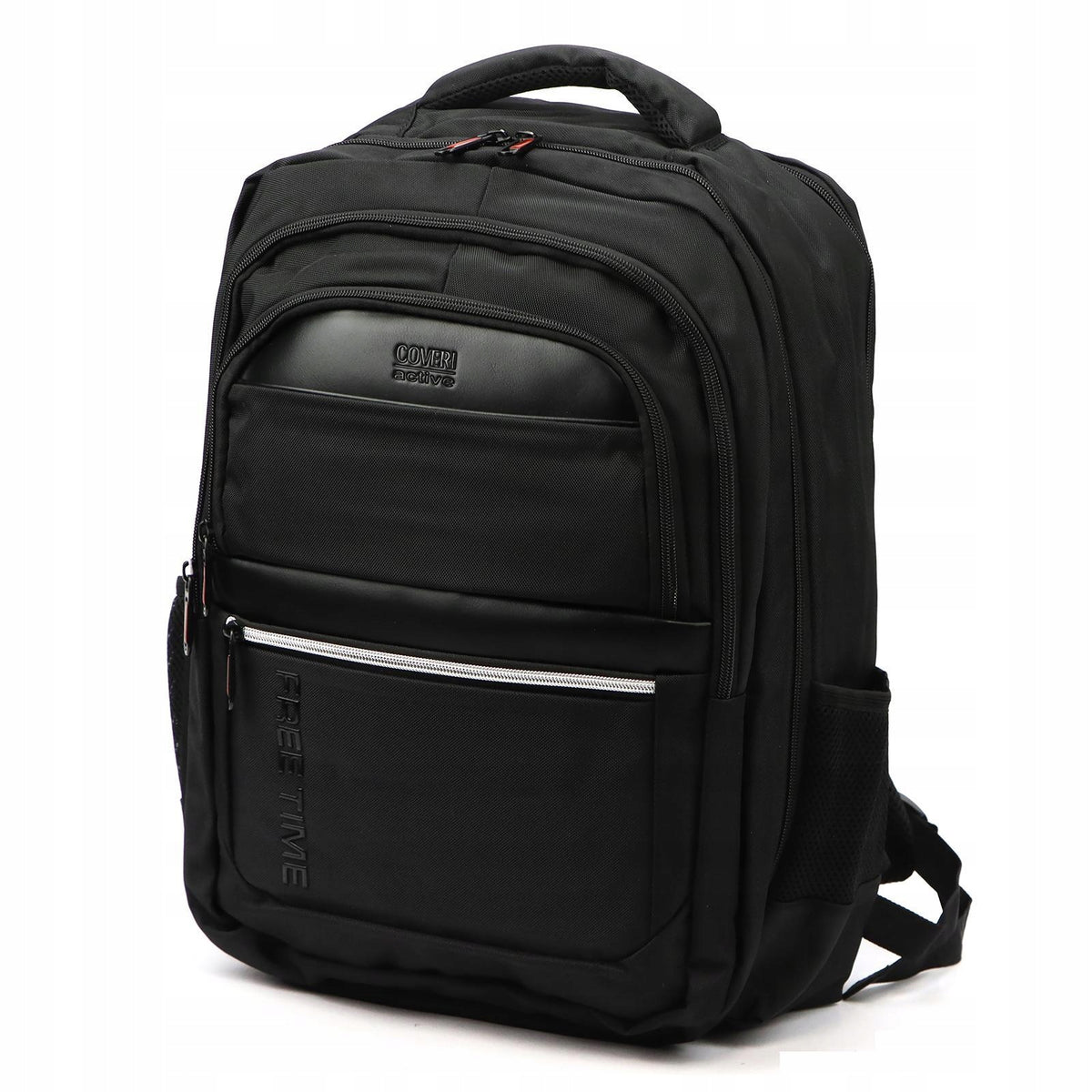 A4 Men's Laptop Backpack roomy Coveri black