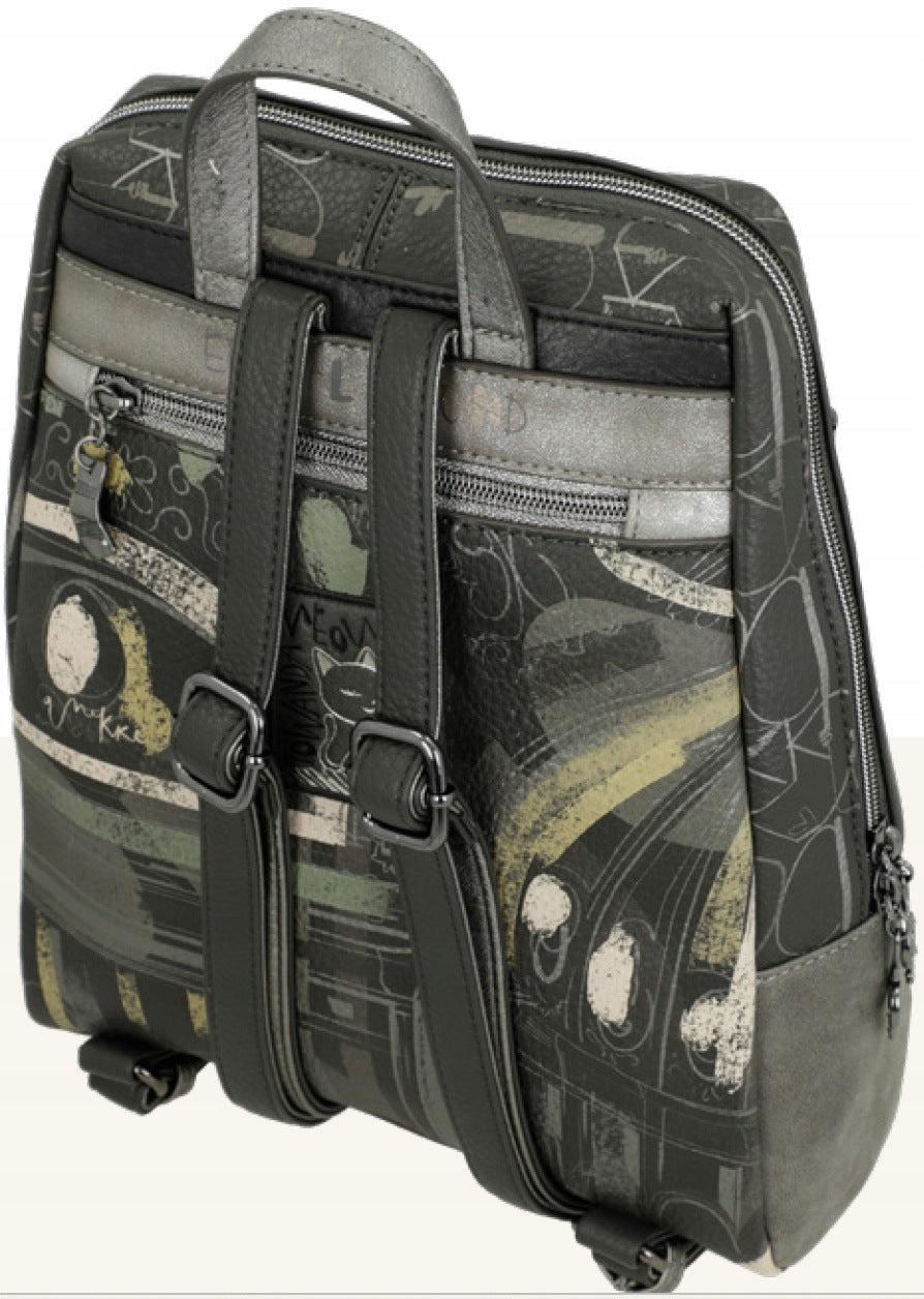 A41 medium-sized backpack Anekke urban Muse series with a girl Packaging status original