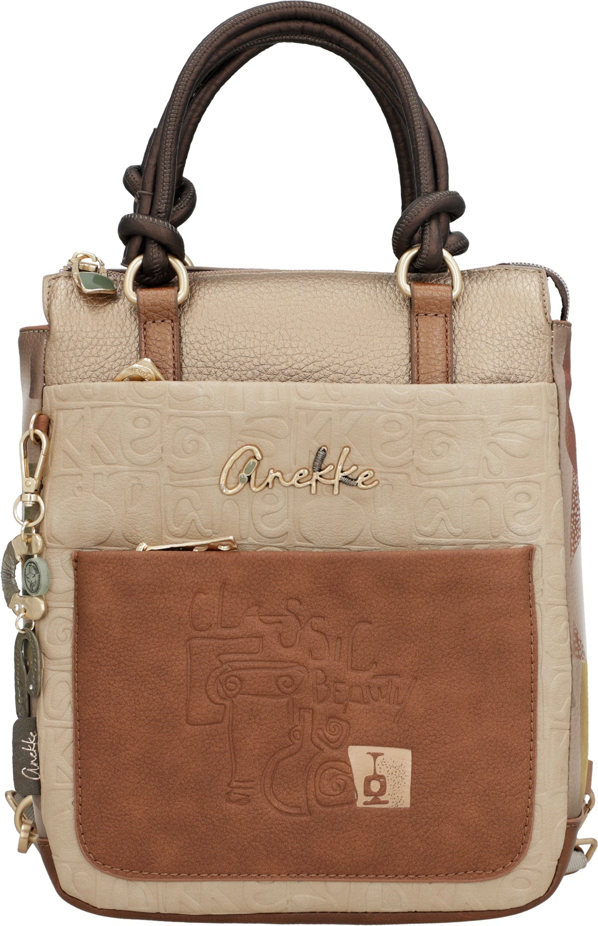 A725 Anekke Muse Amphora city backpack medium bag with hand grips