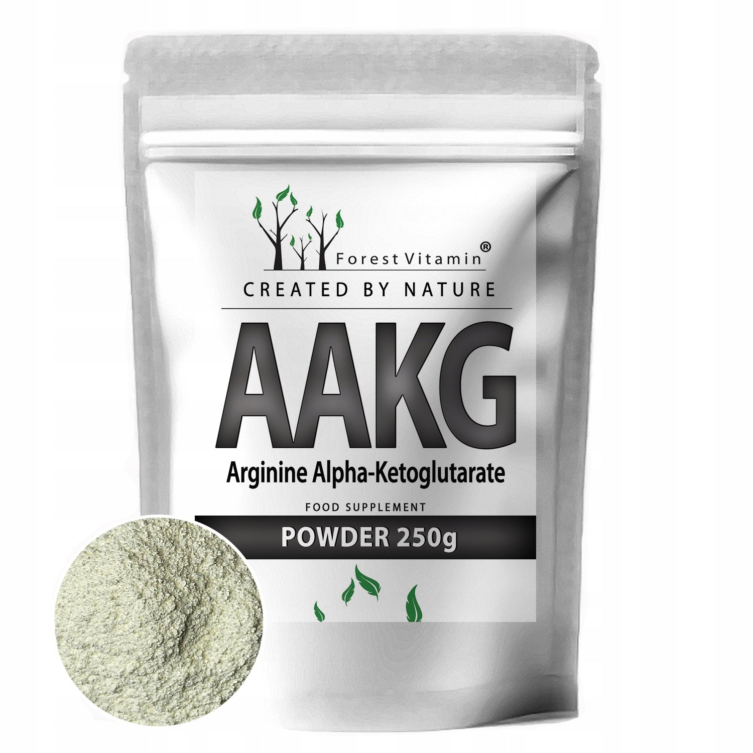 AAKG ARGININA L-ARGININE 250g PURE NATURAL STRONG NITRIC OXIDE