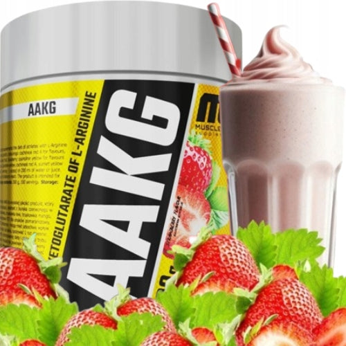 AAKG L-Arginine strength pre-workout Muscle Care AAKG 300 g STRAWBERRY Brand Muscle Care